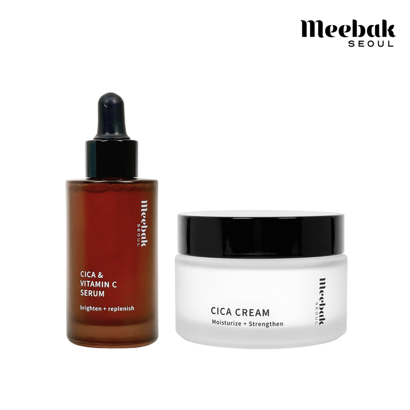 Cica Cream & Vitamin C Duo