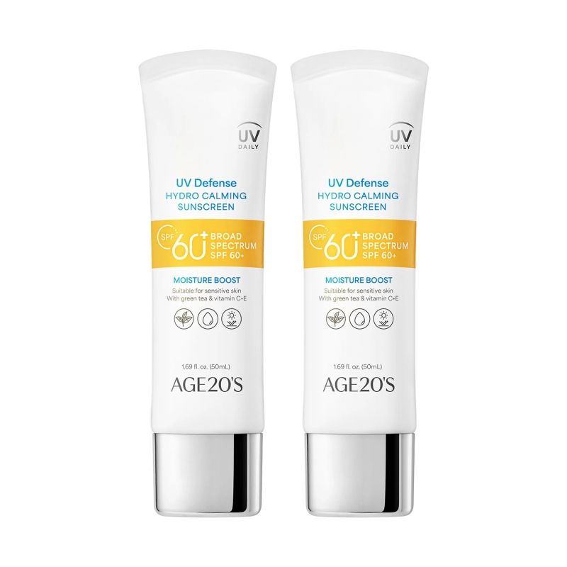 UV DEFENSE HYDRO CALMING SUNSCREEN TWIN PACK